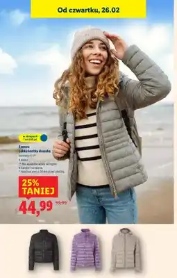 Lidl Lekka kurtka damska, 4 wzory oferta