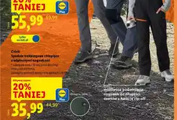 Lidl Spodnie trekkingowe chłopięce z odpinanymi nogawkami oferta