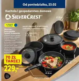 Lidl Zestaw garnków i patelni, 10 elementów oferta