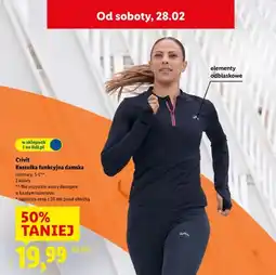 Lidl Koszulka funkcyjna damska oferta