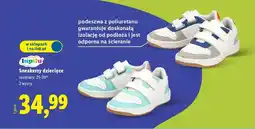 Lidl Buty sneakersy dziecięce, 2 wzory oferta