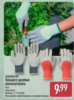 ALDI Rękawice ogrodowe damskie/męskie oferta