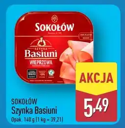 ALDI Szynka Basiuni wieprzowa oferta