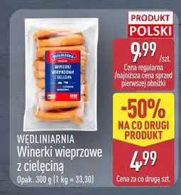 ALDI Winerki wieprzowe z cielęcina oferta