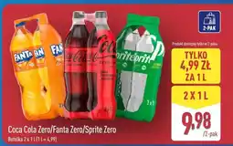 ALDI Napój Coca Cola Zero 2-pak oferta
