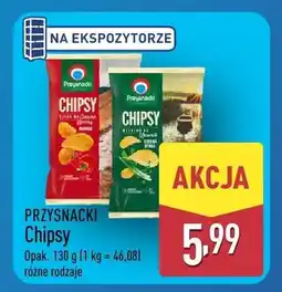 ALDI Chipsy różne rodzaje oferta