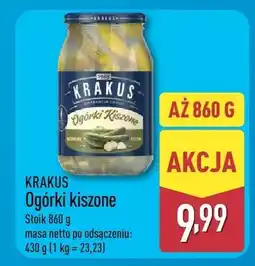 ALDI Ogórki kiszone oferta