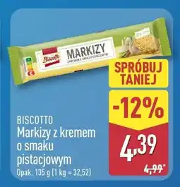 ALDI Markizy z kremem o smaku pistacjowym oferta