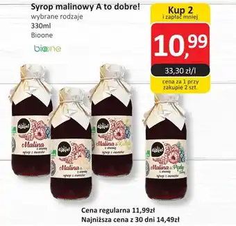 Market Point Syrop malinowy A to dobre! oferta