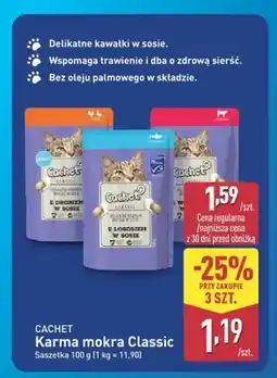 ALDI Karma mokra Classic saszetka różne rodzaje oferta