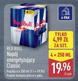 ALDI Napój energetyzujący Classic 4-pak oferta