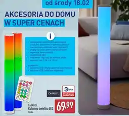 ALDI Kolumna świetlna LED oferta