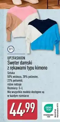ALDI Sweter damski z rękawami typu kimono oferta