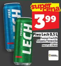 Topaz Piwo Lech Premium Free 0.0% oferta