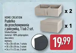 ALDI Pudełko do przechowywania z pokrywką, 1 lub 2 szt oferta