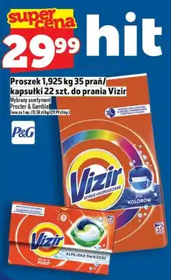 Topaz Proszek 1,925 kg 35 prań/kapsułki 22 szt. do prania oferta