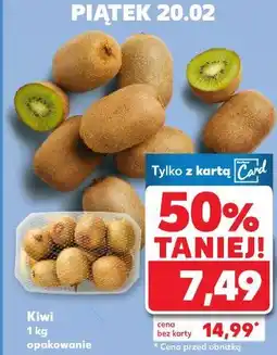 Kaufland Kiwi 1 kg opakowanie oferta