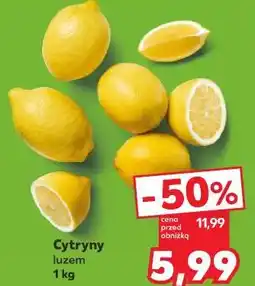 Kaufland Cytryny luzem oferta