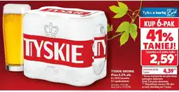 Kaufland TYSKIE GRONIE Piwo 5,2% alk oferta
