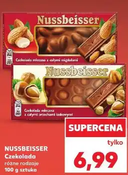 Kaufland Nussbeisser Czekolada różne rodzaje oferta