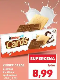 Kaufland Kinder Cards Ciastka oferta