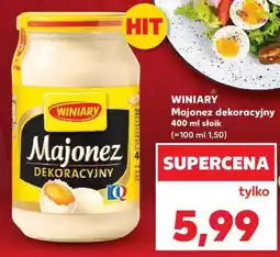 Kaufland WINIARY Majonez dekoracyjny 400 ml słoik oferta