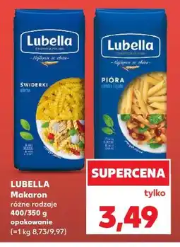 Kaufland Lubella Makaron różne rodzaje oferta