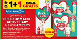 Kaufland Wszystkie pieluchomajtki Active Baby marki Pampers oferta