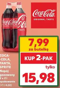Kaufland COCA-COLA, FANTA, SPRITE Napój gazowany oferta