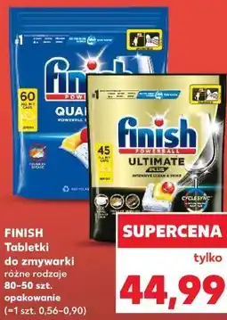 Kaufland FINISH Tabletki do zmywarki różne rodzaje oferta
