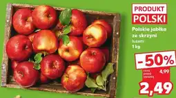 Kaufland Polskie jabłka ze skrzyni oferta