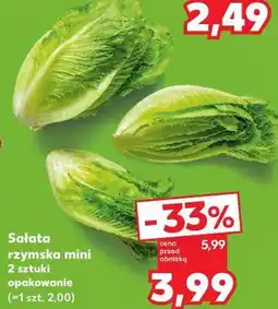 Kaufland Sałata rzymska mini oferta