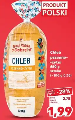 Kaufland Chleb pszenno-żytni oferta