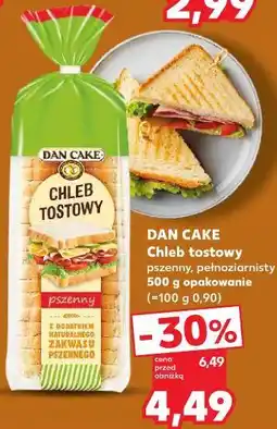 Kaufland Dan Cake Chleb tostowy pszenny, pełnoziarnisty oferta