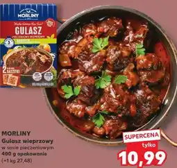 Kaufland Morliny Gulasz wieprzowy w sosie pieczeniowym oferta