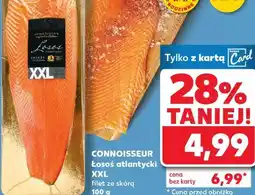 Kaufland Connoisseur Łosoś atlantycki XXL filet ze skórą oferta