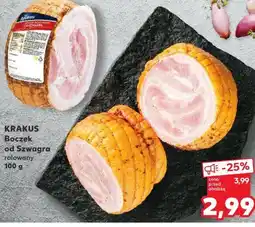 Kaufland Krakus Boczek od Szwagra rolowany oferta