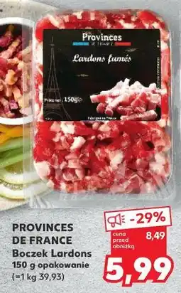 Kaufland Provinces de France Boczek Lardons 150 g opakowanie oferta