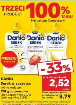 Kaufland Danio Serek w saszetce oferta