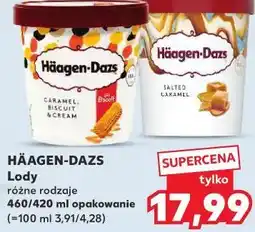 Kaufland HÄAGEN-DAZS Lody różne rodzaje 460/420 ml oferta