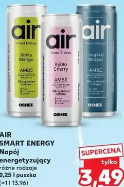 Kaufland AIR SMART ENERGY Napój energetyzujący różne rodzaje 0,25 l puszka oferta