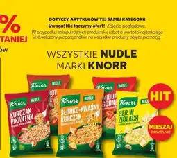 Kaufland Wszystkie nudle marki Knorr oferta