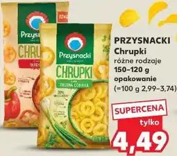 Kaufland Przysnacki Chrupki różne rodzaje oferta
