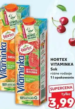 Kaufland HORTEX VITAMINKA Sok różne rodzaje 1 l opakowanie oferta