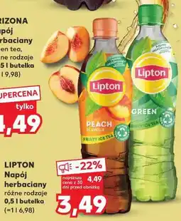 Kaufland Lipton Napój herbaciany różne rodzaje 0,5 l butelka oferta