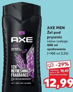 Kaufland AXE MEN Żel pod prysznic różne rodzaje oferta