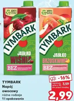 Kaufland TYMBARK Napój owocowy różne rodzaje 1 l opakowanie oferta