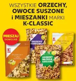 Kaufland Wszystkie orzechy, owoce suszone i mieszanki marki K-Classic oferta