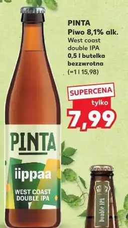 Kaufland Pinta Piwo 8,1% alk. West coast double IPA oferta
