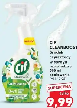 Kaufland Cif Cleanboost Środek czyszczący w sprayu oferta